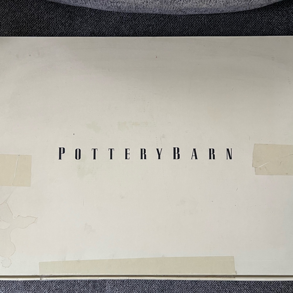 Pottery Barn Silver Dining Platter - Picture 1 of 6
